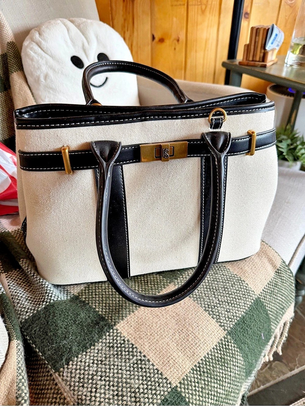 Steve Madden Colorblock Tote Bag